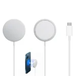 Wireless punjač iPhone 12 magnetic 15W beli