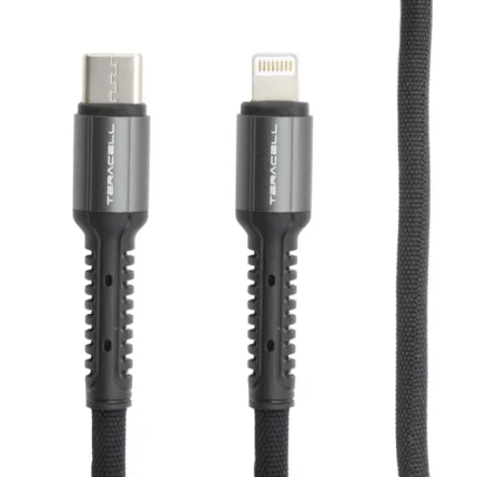 Data kabl Teracell Evolution PD Type C na iPhone 11/12/13 lightniing crni 1m