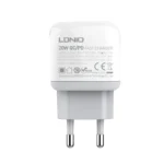 Kucni punjac LDNIO A2316C PD Quick Charge 3.0 sa iPhone lightning kablom