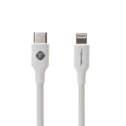 Data kabl Teracell Plus PD Type C za iPhone 11/12/13 lightning beli 2m
