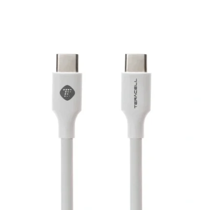 Data kabl Teracell Plus PD Type C na Type C beli 2m