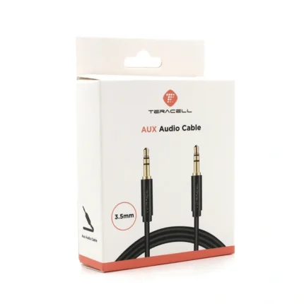 Audio kabl Teracell Aux 3.5mm crni 2m