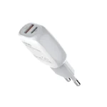 Kucni punjac LDNIO A2313C PD Quick Charge 3.0 sa Type C na Type C kablom beli