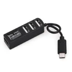 USB 3.1 HUB 4 porta JWD-U30 crni