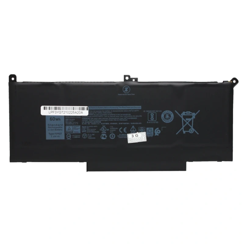 Baterija za laptop Dell Latitude E7280, E7380, E7480 F3YGT Baterija za laptop Dell Latitude E7280, E7380, E7480 F3YGT